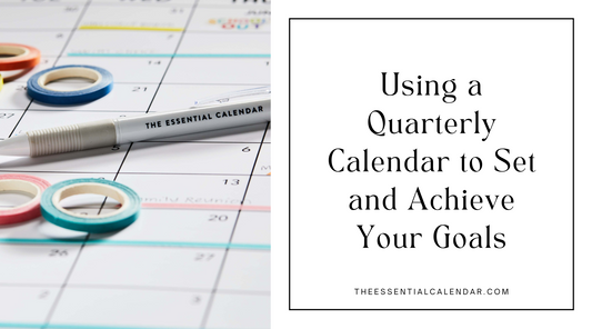 How to Use Your Calendar to Set and Achieve Meaningful Goals