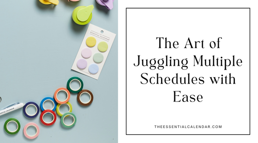 The Art of Juggling: Balancing Multiple Family Members' Schedules with Ease