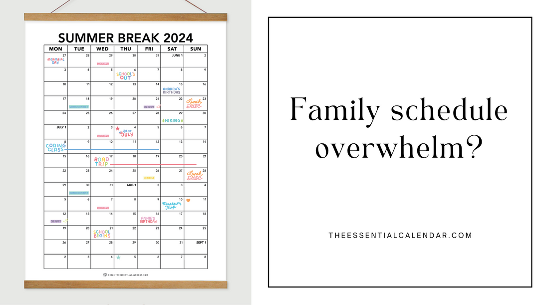 Spend an hour. Get organized for 3 months