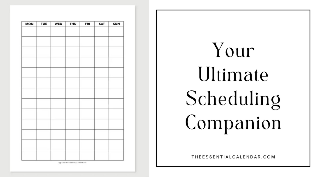 Maximize Your Time with the Plan Anything Calendar: Your Ultimate Scheduling Companion