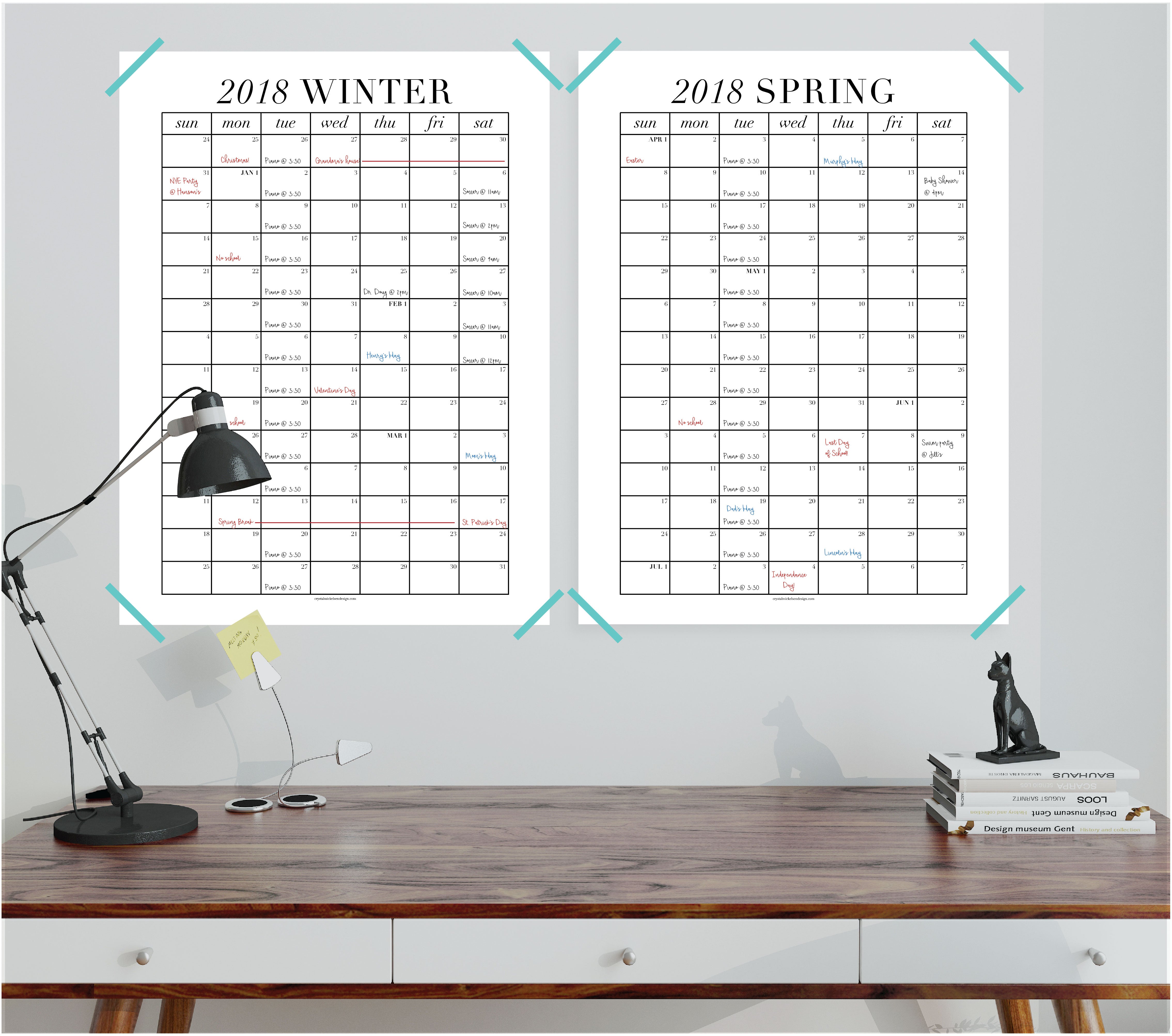 How to Use The Essential Calendar