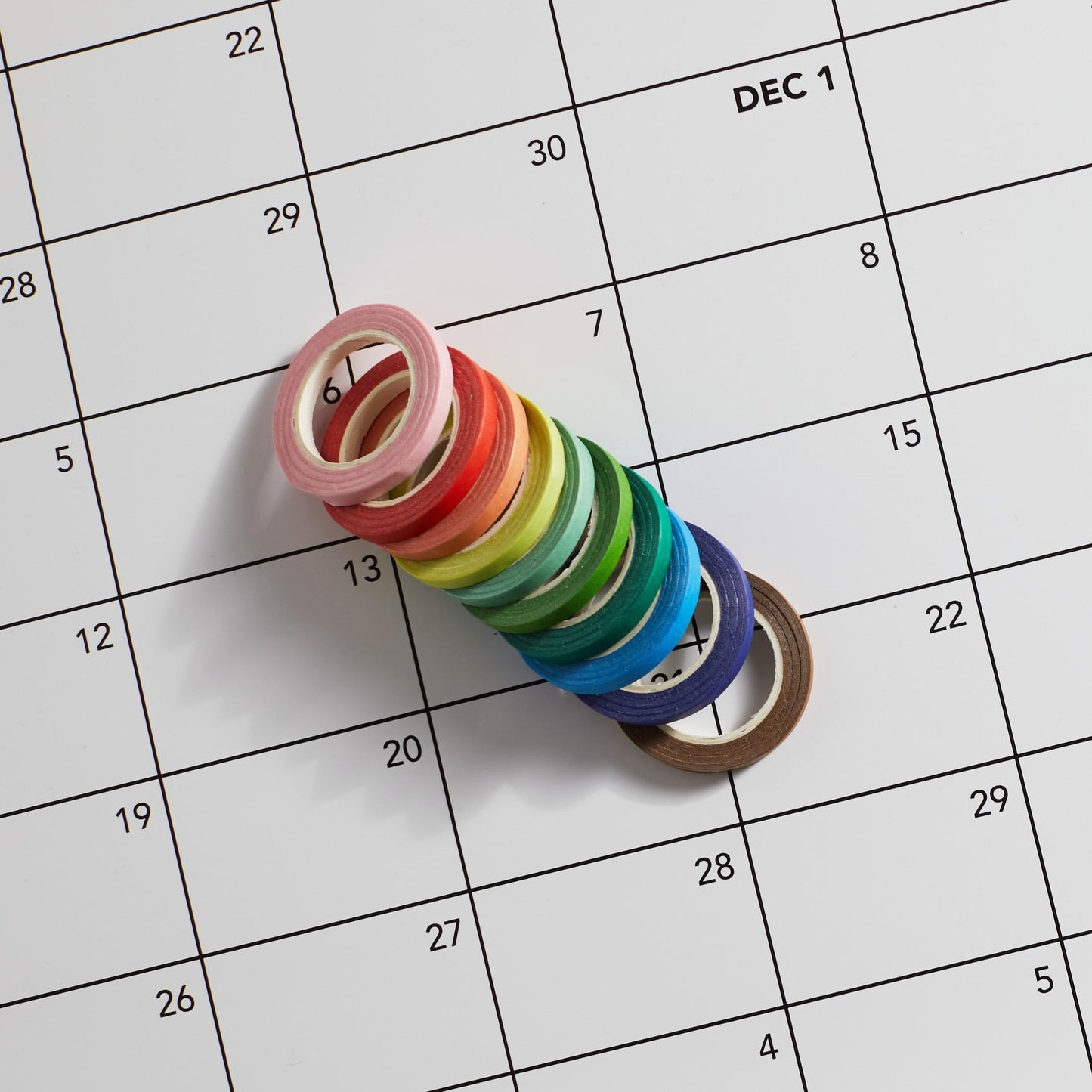 Colored Washi Tape