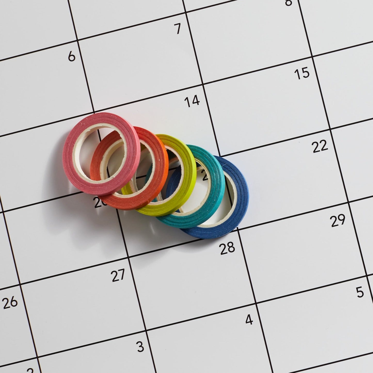 Colored Washi Tape
