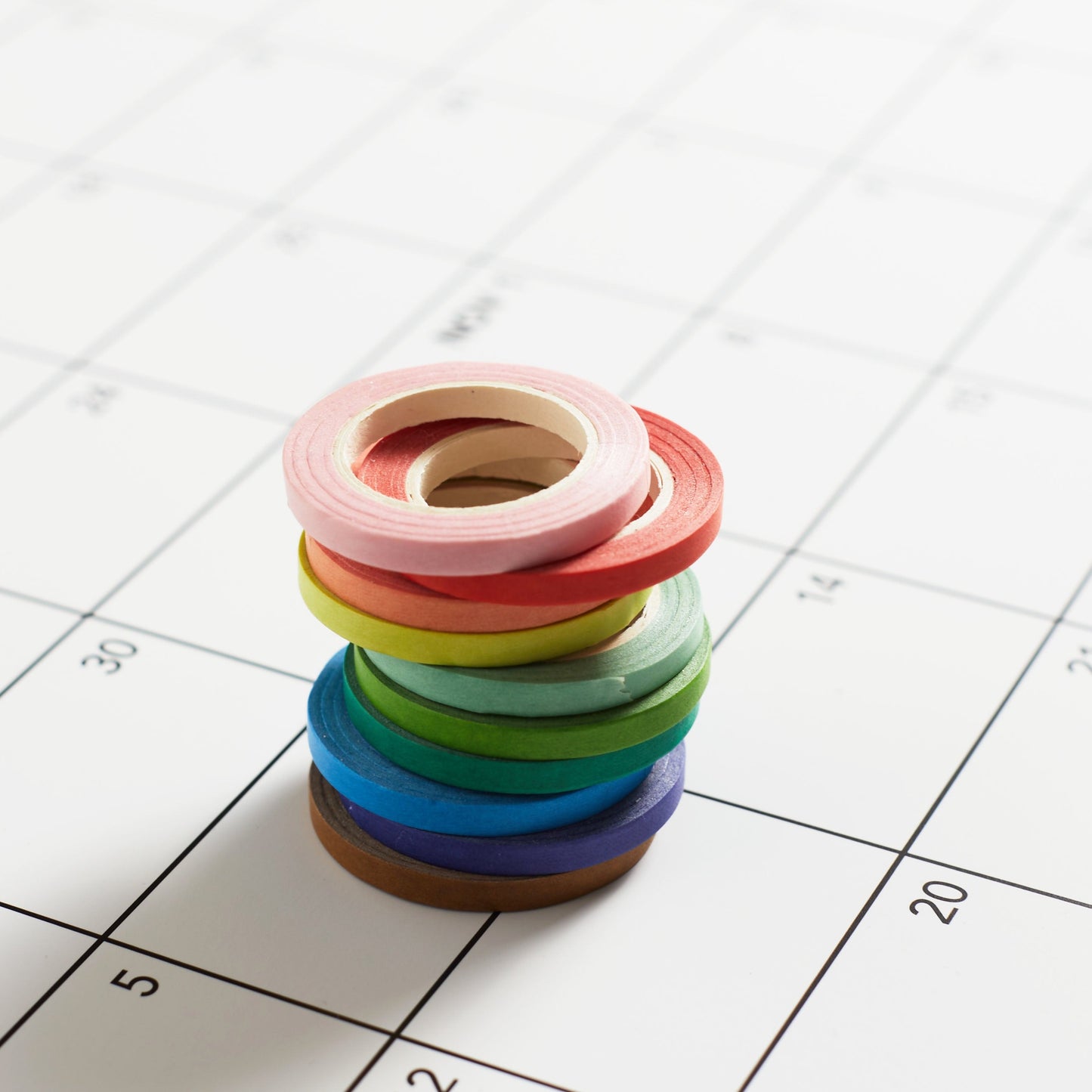 Colored Washi Tape
