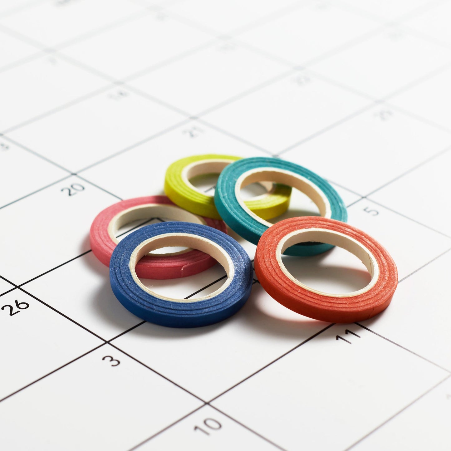 Colored Washi Tape