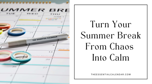 The Family Organization System That Turns Summer Break Chaos Into Calm