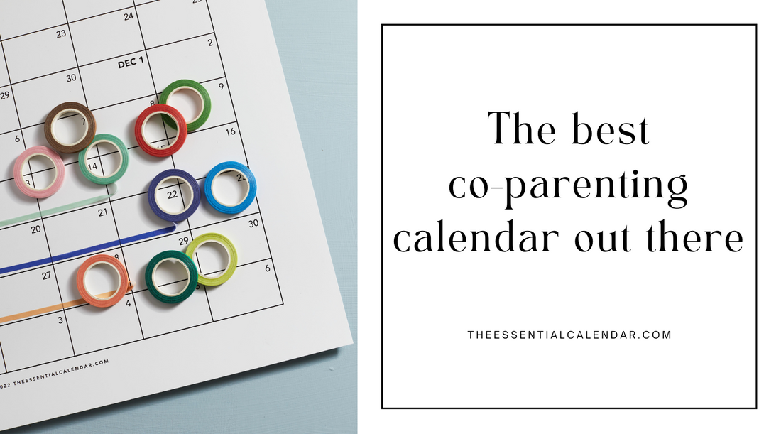 Why Our Monday-Start Calendar is Perfect for Co-Parenting