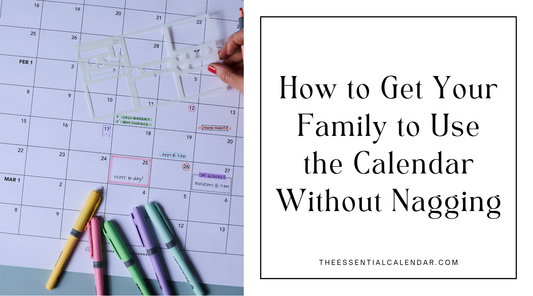 How to Finally Get Your Family to Use the Calendar (Without Nagging Anyone)