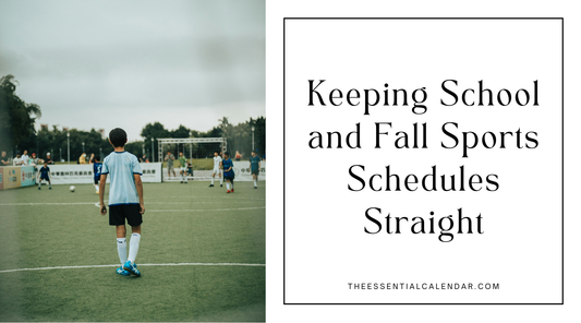 Fall Sports Season Meets School Nights: Keeping It All Straight