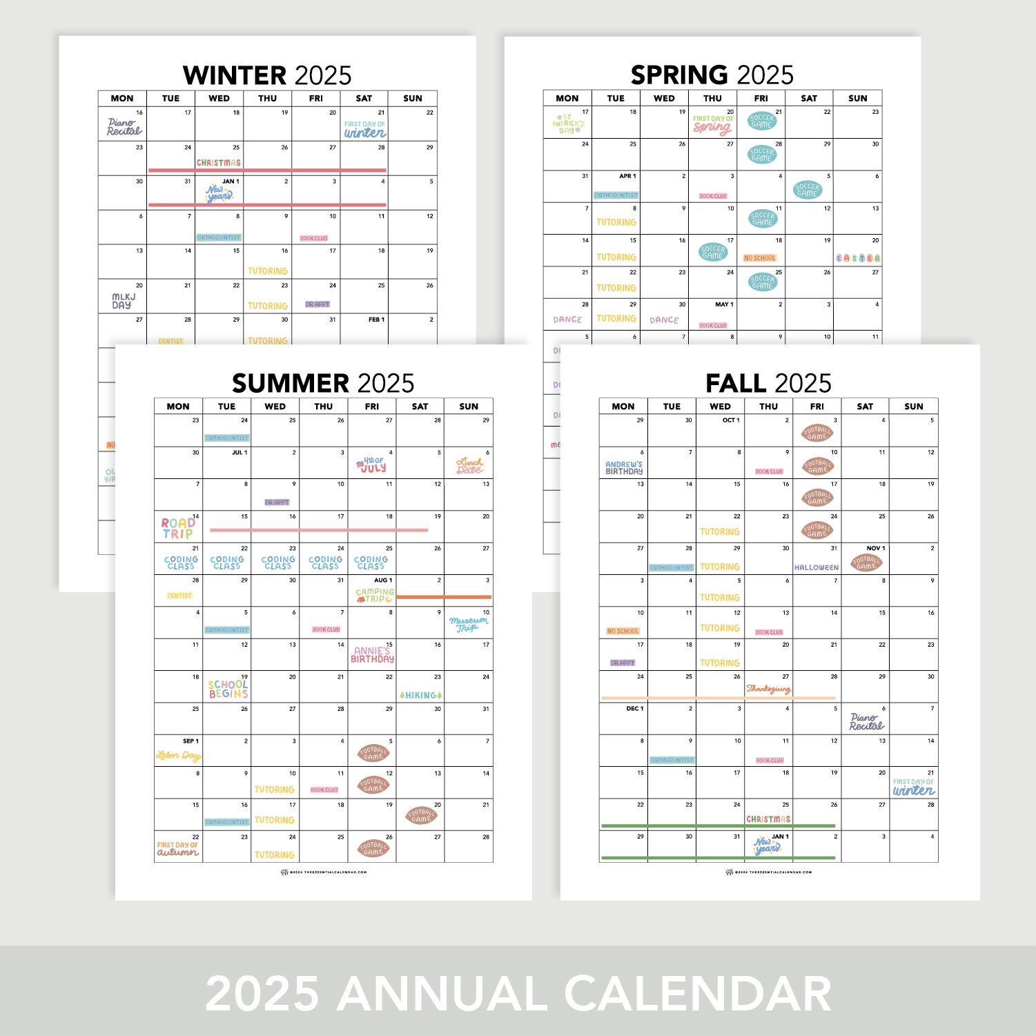 Traditional Seasons