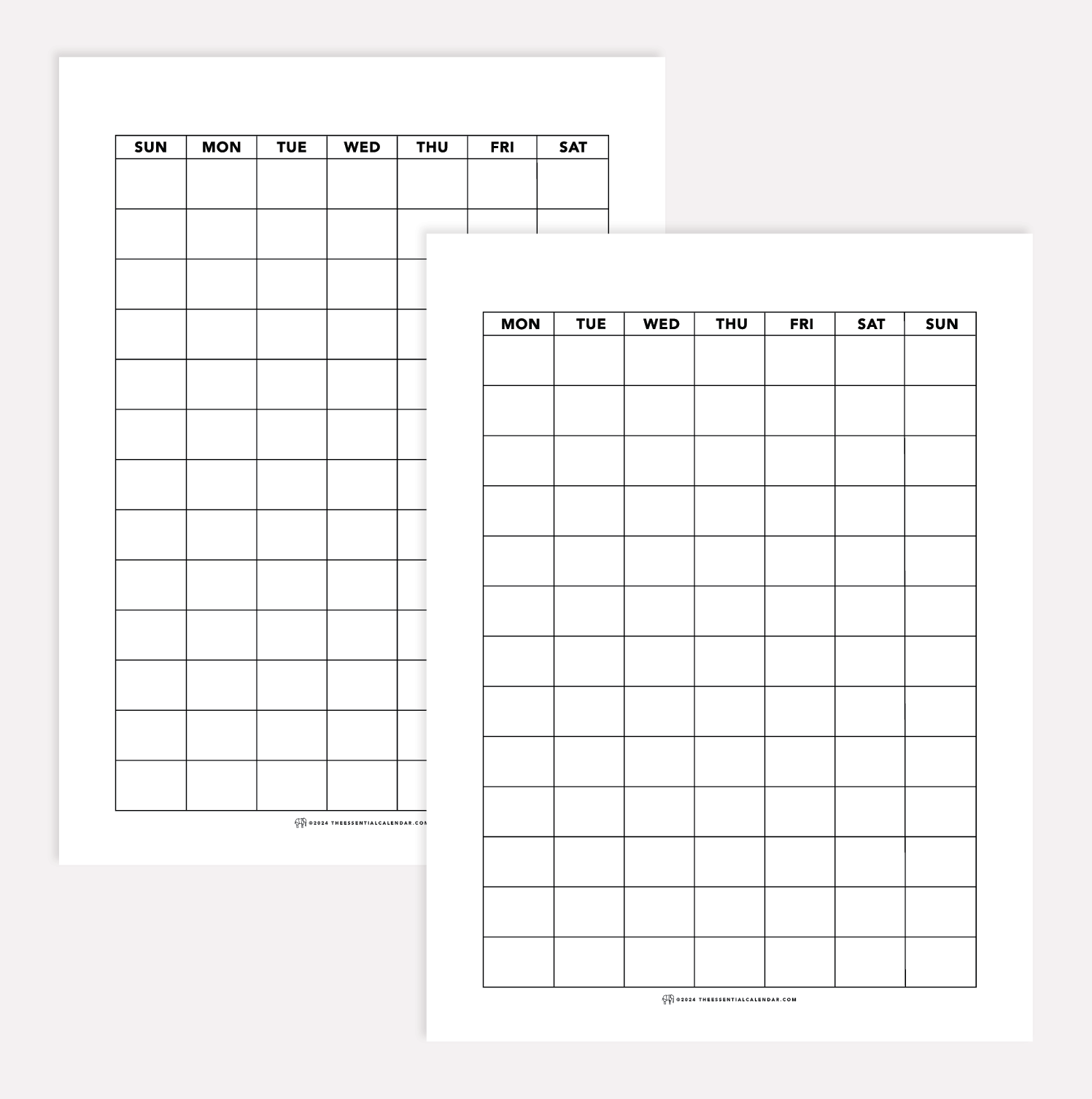 Plan Anything Calendars