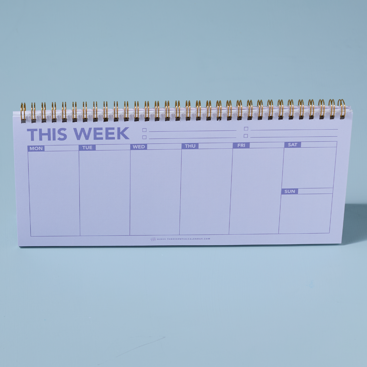 Weekly Desktop Calendar