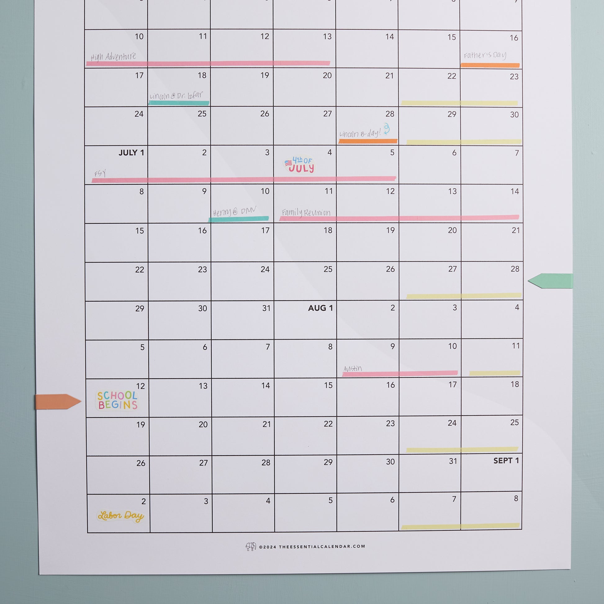 Arrows For Calendar The Essential Calendar