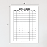 18" x 24" Calendar