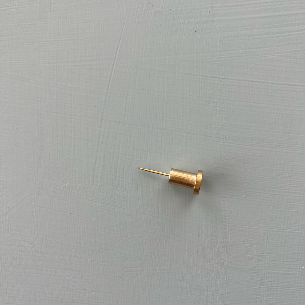Oversized Brass Push Pin – The Essential Calendar