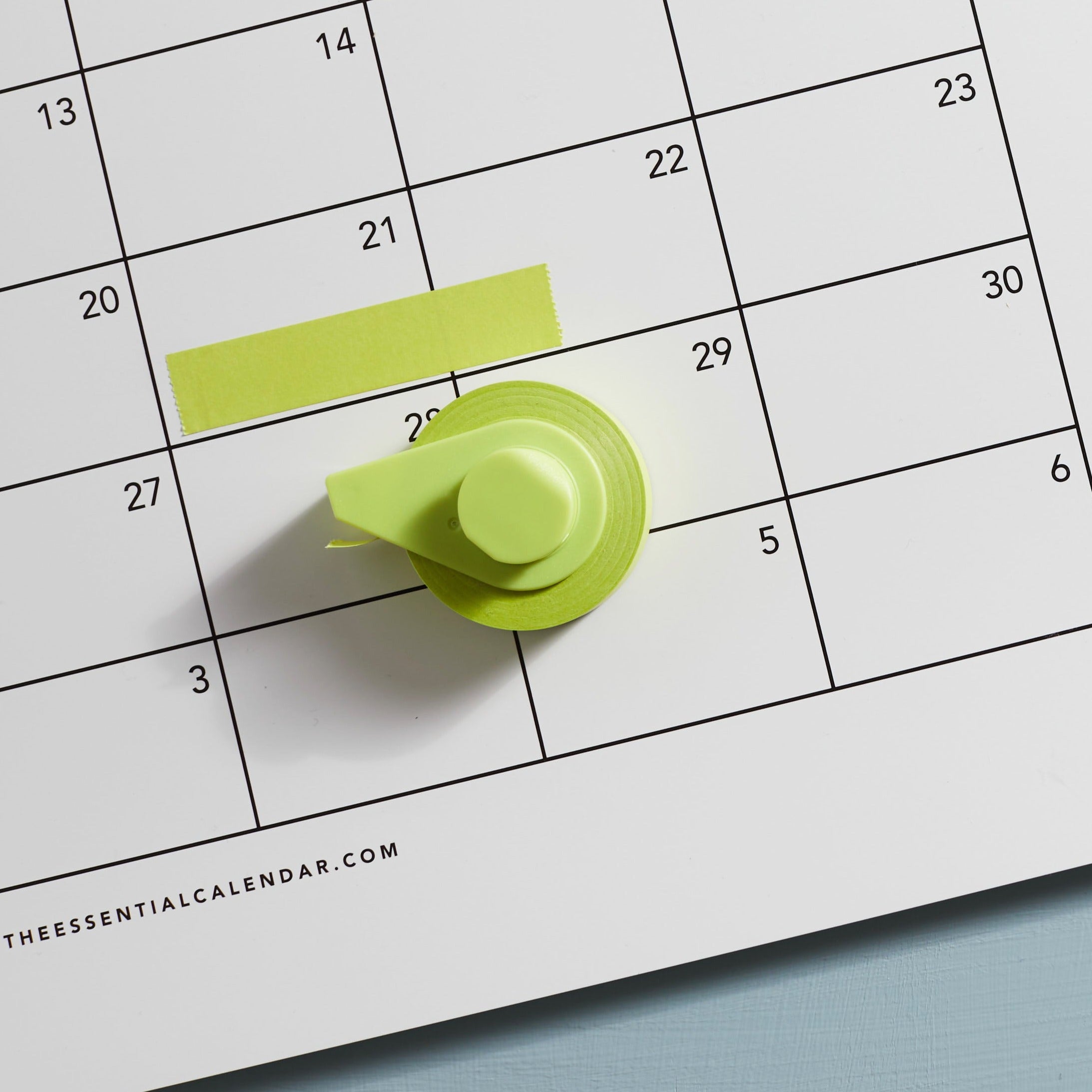 Sticky Note Tape – The Essential Calendar