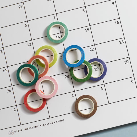 Colored Washi Tape