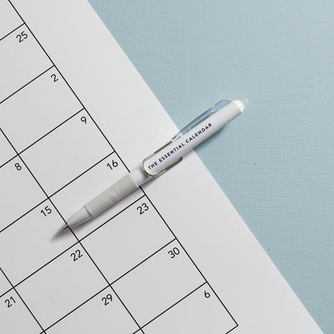 Erasable Gel Pen & Pen Clip